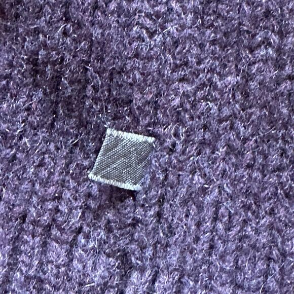 Alpine Design Sweater Mens Medium 1/4 Zip Wool Preppy Heavy Maroon Outdoor - Picture 5 of 11